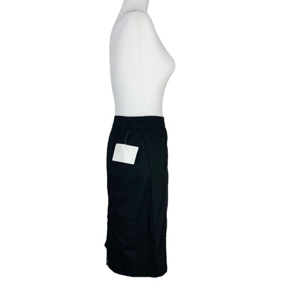 Burberry London Women's Black Straight Designer Quiet Luxury Skirt IT 40/W31‎ - Picture 3 of 13